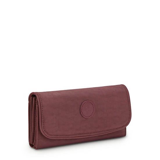 Kipling Money Land Snap Wallet Portefeuille Bordeaux | België 1027AH